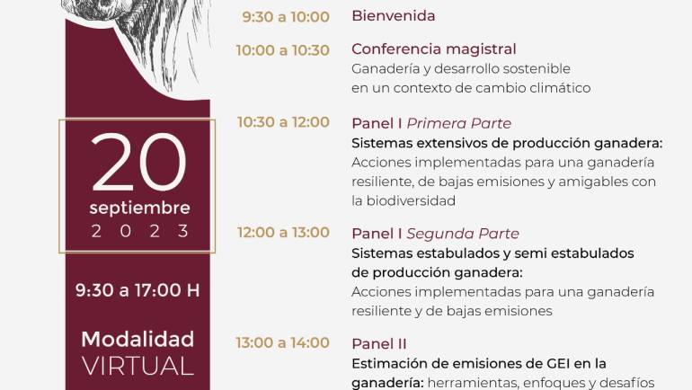 Foro virtual “Ganadería bovina sustentable: una oportunidad para enfrentar el cambio climático”