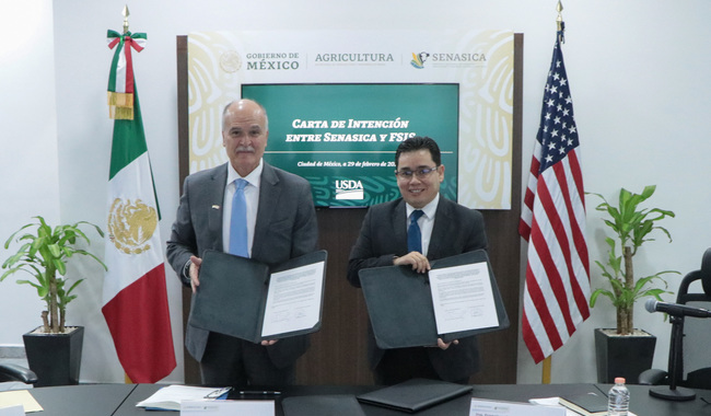 06/03/24. México y Estados Unidos acuerdan certificación electrónica de mercancías cárnicas